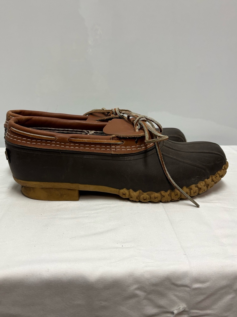 L.L. Bean Waterproof Rubber Mocs Low-Top Duck Shoes (Insole 305mm)